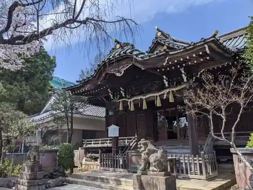 白山神社の本殿・本堂
