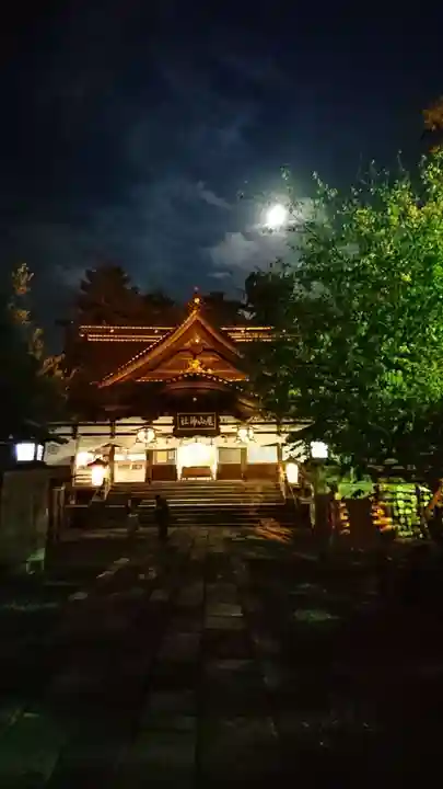 尾山神社の本殿・本堂