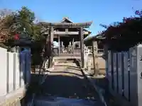 白山社(仲畑)の鳥居