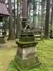 日用神社の狛犬