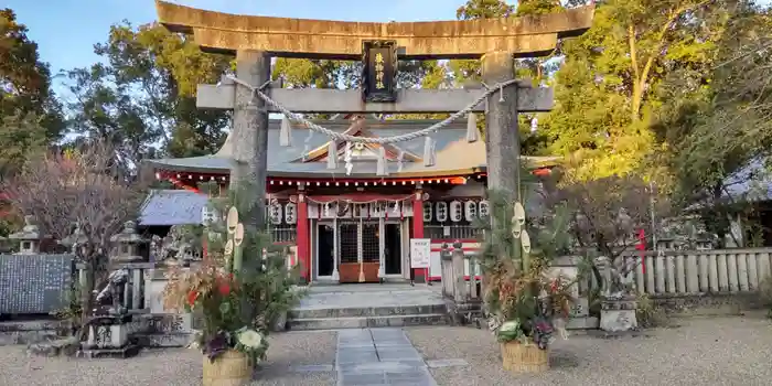 機物神社の鳥居