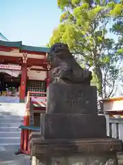 多摩川浅間神社の狛犬