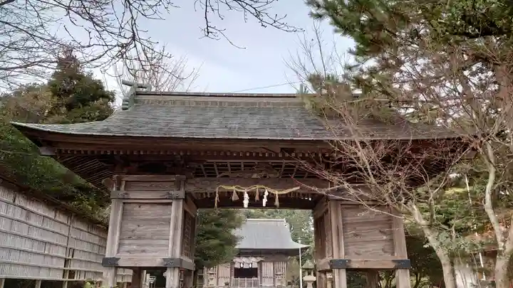 阿太加夜神社の山門・神門