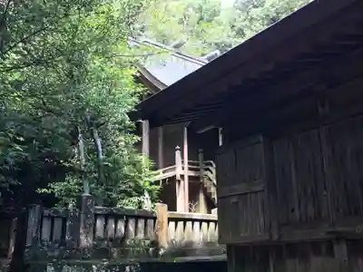 天石門別八倉比売神社の本殿・本堂