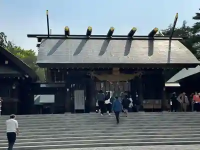 北海道神宮の山門・神門