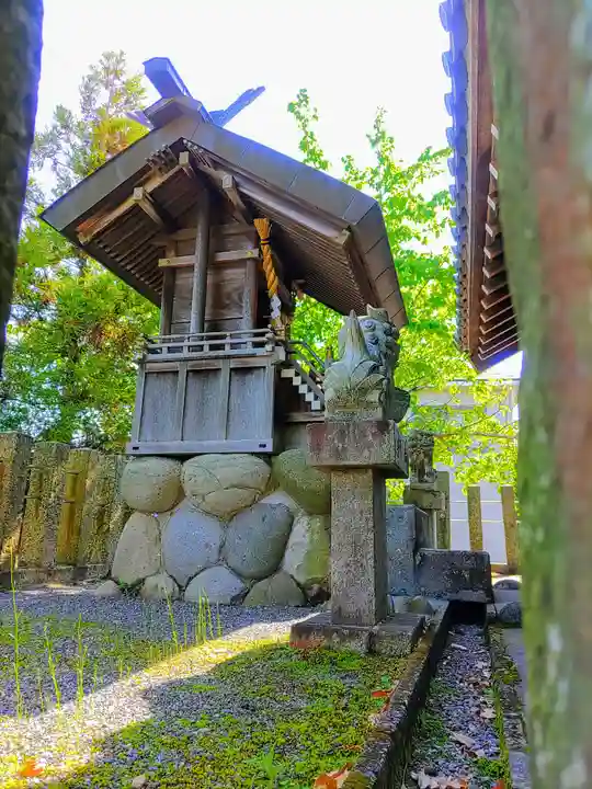 神明社(萩原町河田方)の本殿・本堂