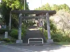 青渭神社里宮の鳥居