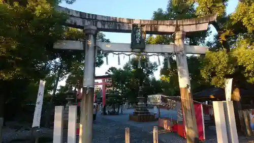 大垣八幡神社の鳥居