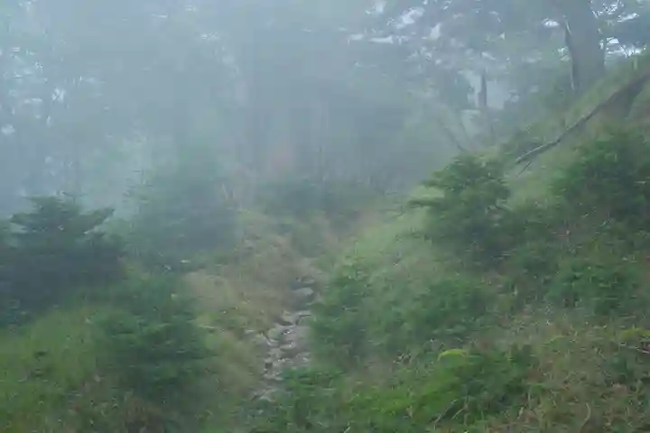 大峯山寺の自然