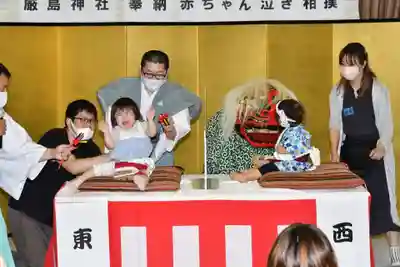 釧路一之宮 厳島神社のお祭り