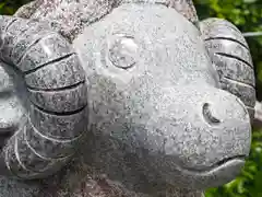 田村神社の狛犬