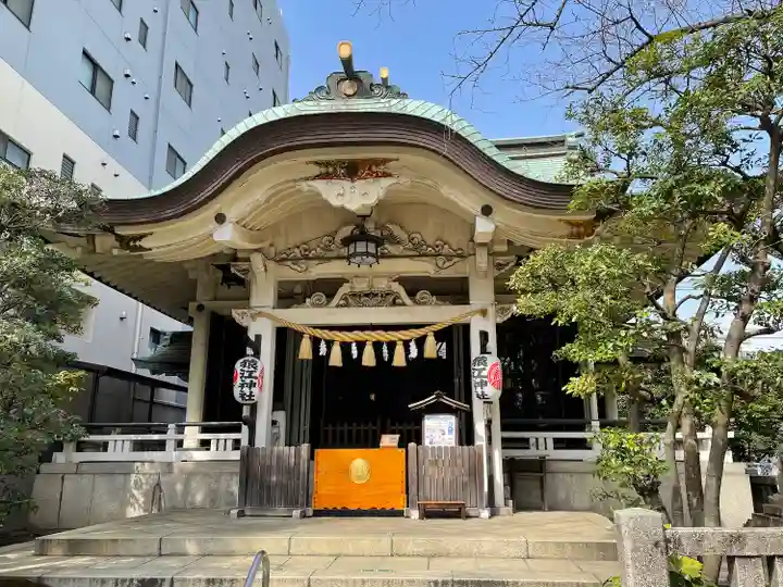 猿江神社の本殿・本堂
