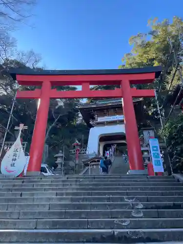 江島神社の鳥居