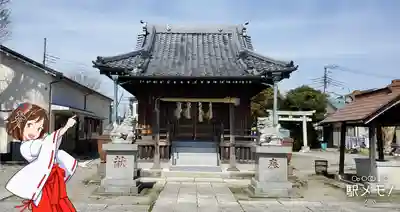上一色天祖神社の本殿・本堂