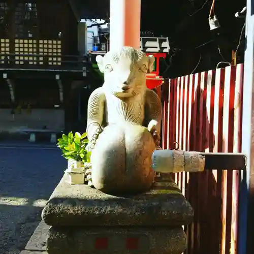 柳森神社の狛犬