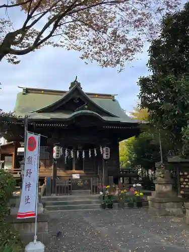 立川熊野神社の本殿・本堂