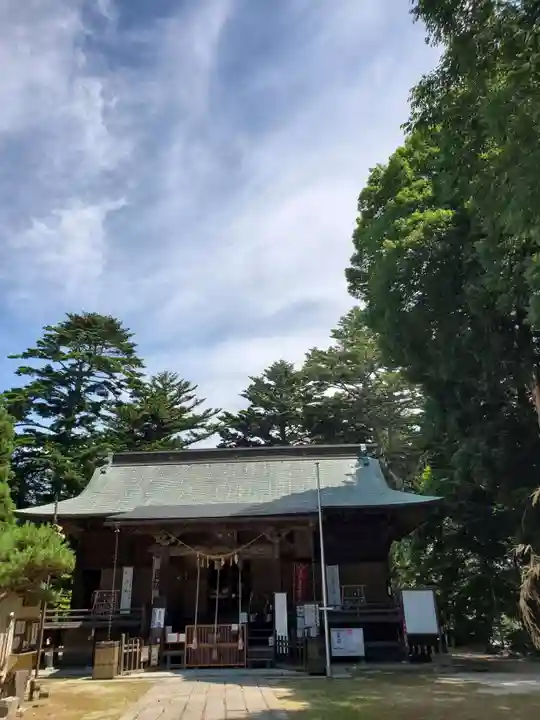 三春大神宮の本殿・本堂