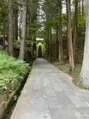 安楽寺の景色