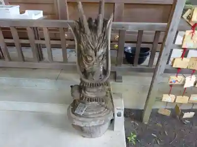 糀谷八幡宮の像