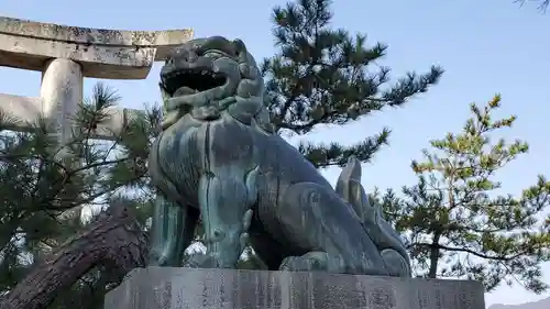 厳島神社の狛犬