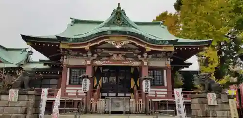 諏訪神社の本殿・本堂