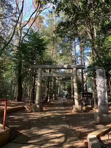 稲荷神社の鳥居