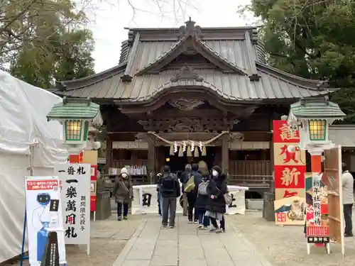田無神社の本殿・本堂