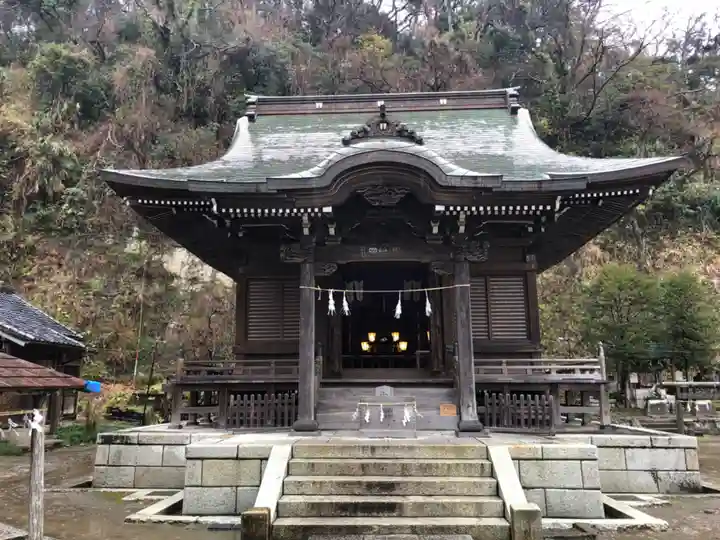 御霊神社の本殿・本堂
