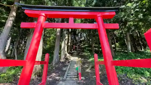 喜覚寺の鳥居