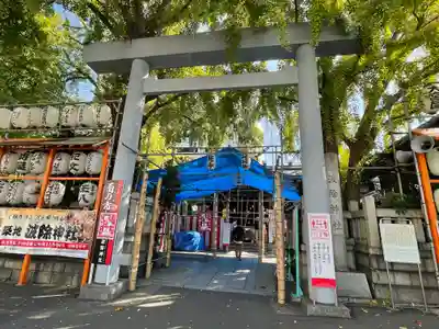 波除神社（波除稲荷神社）の鳥居