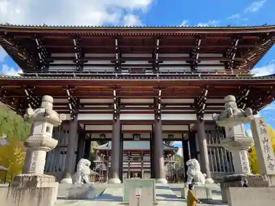 清大寺(越前大仏)の山門・神門