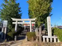 千勝神社の鳥居