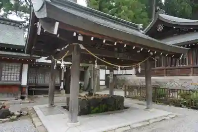 飛驒一宮水無神社の手水舎