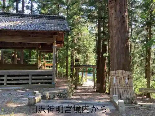 田沢神明宮(長野県)