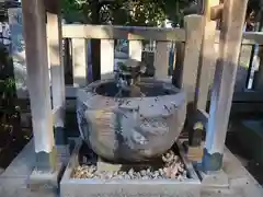 牛天神北野神社の手水