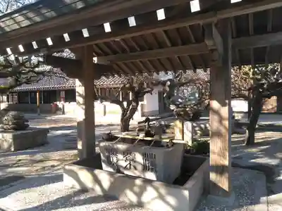 綱敷天満宮の手水舎