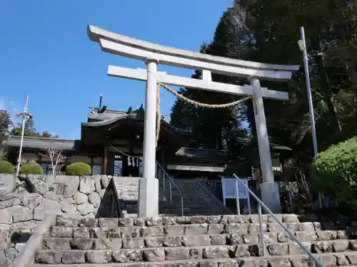 夫婦木神社の鳥居