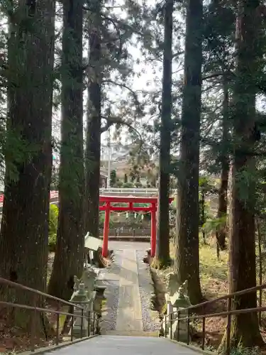 須山浅間神社の鳥居