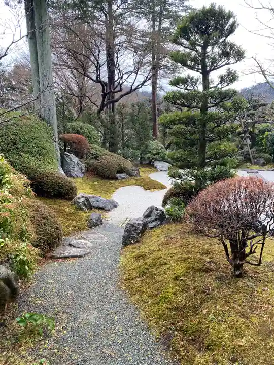 浄妙寺の庭園