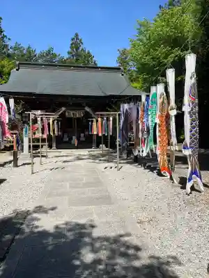滑川神社 - 仕事と子どもの守り神(福島県)