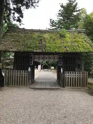 常陸國總社宮の山門・神門