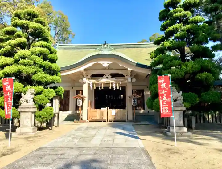 大江神社の本殿・本堂