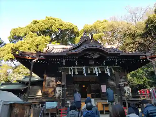代々木八幡宮の本殿・本堂