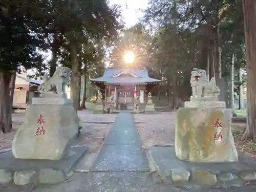 熊野神社の狛犬