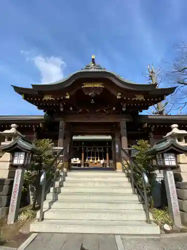 鳩ヶ谷氷川神社の本殿・本堂