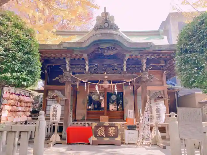 小野照崎神社の本殿・本堂