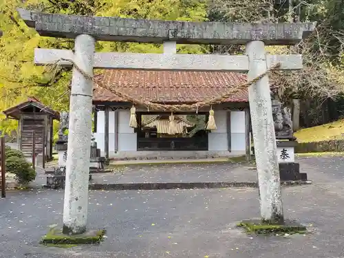 迦具神社の鳥居