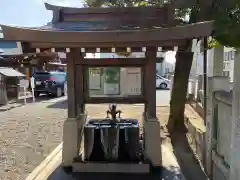 行田八幡神社の手水