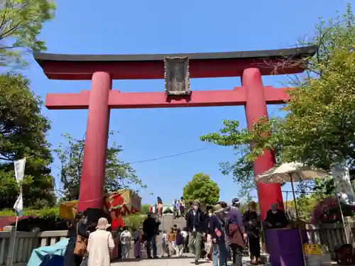 亀戸天神社の鳥居