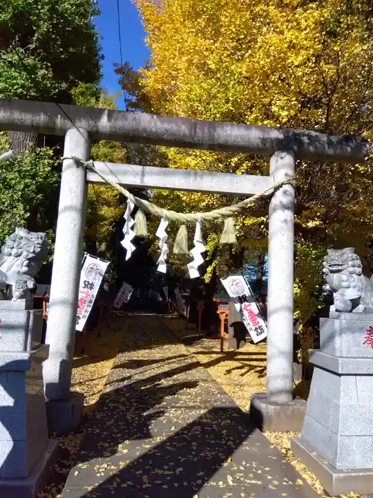 武蔵野神社の鳥居